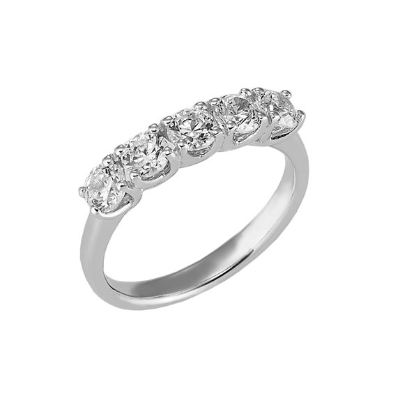 Anello Soranzo Gioielli Donna Pietre Preziose in Oro bianco Diamante 0.73 Ct NP10471296 - NP10471296